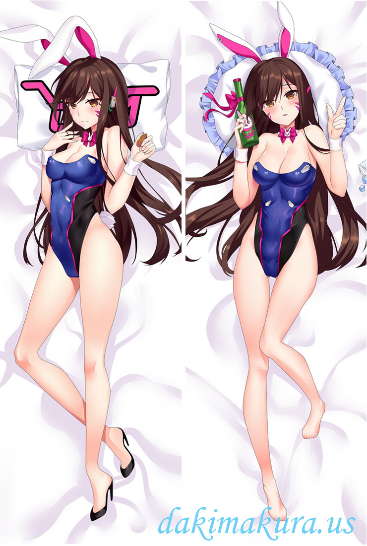 D Va - Overwatch Anime Dakimakura Japanese Hugging Body Pillow Cover